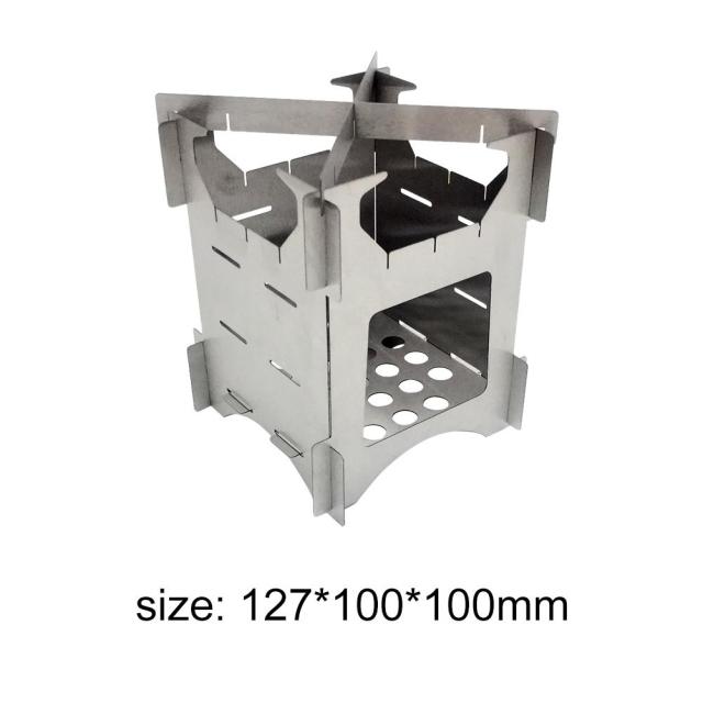 Mini Outdoor Portable Firewood Stove (No Bag)