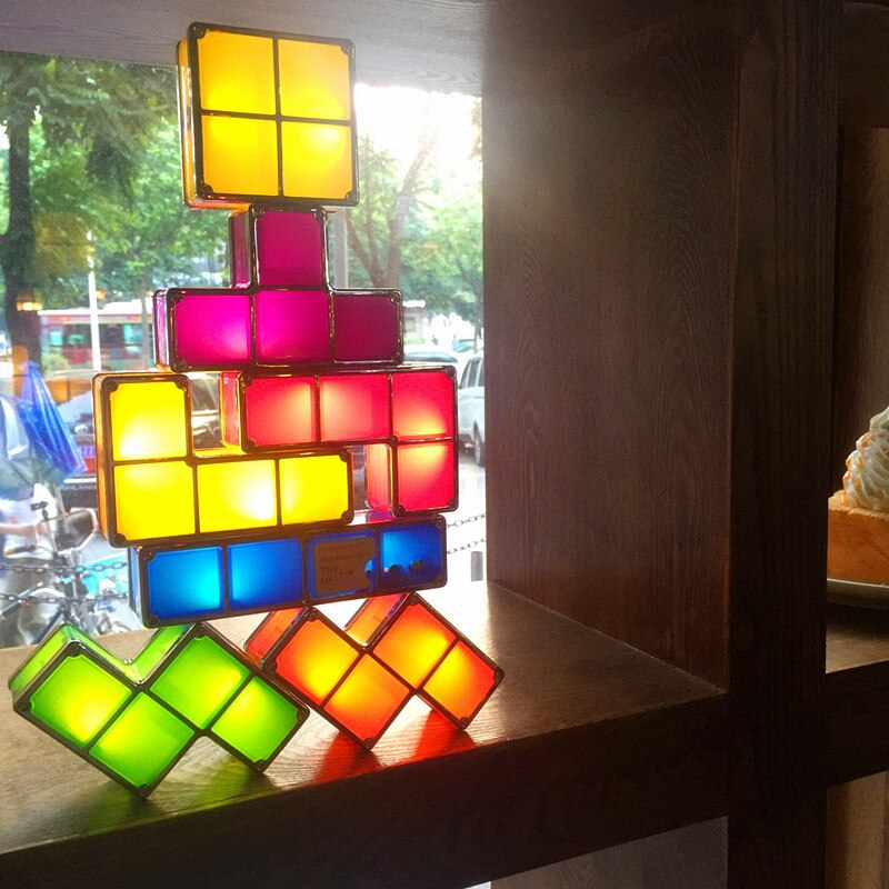 Stackable Tetris Night Light