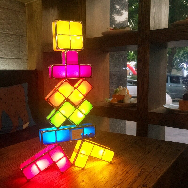 Stackable Tetris Night Light