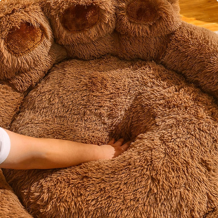Large Paw Shaped Pet Cushion