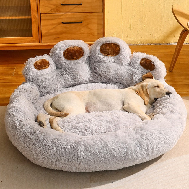 Large Paw Shaped Pet Cushion