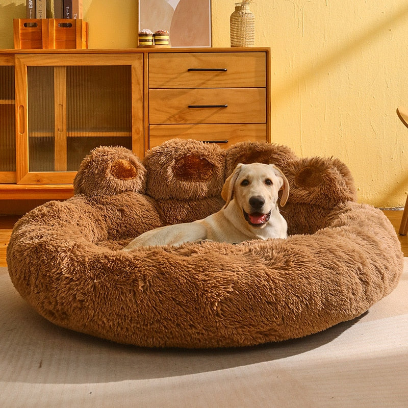 Large Paw Shaped Pet Cushion
