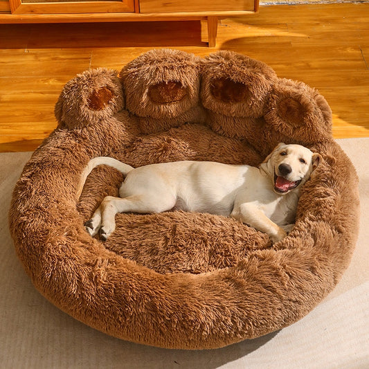 Large Paw Shaped Pet Cushion